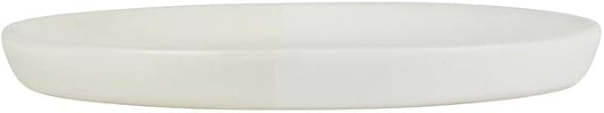 Santa Barbara Design Studio Appetizer Plates TableSugar Dipped Ceramic Tapas Plates, Set of 4, Off White | White