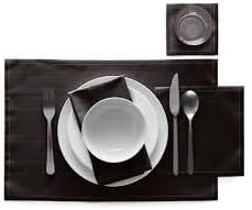 Cotton Dinner Napkin - 12.6 x 12.6 in - 12 units per roll - Black