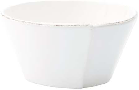 Vietri Italian Lastra Collection Dinnerware Sets (White, 4-Piece Place Setting)