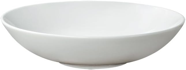 Appetizer Plates Simple Nordic Style White Ceramic Fruit Salad Bowl Home Western Style Pasta Plate Cheap Plates(Large)