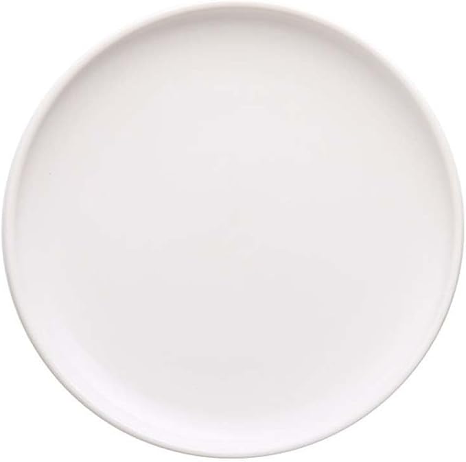 Ceramic Dessert Plates Set of 2,Mini 6 inch Porcelain Round Salad Plates,Serving Appetizer Plates,White Small Plates Dishes Dinner Plates,Food Dinnerware for Kitchen
