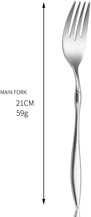 Stainless Steel Flatware serving set,Home Kitchen Eating Tableware Set,Dishwasher Safe,For Home Kitchen Restaurant Hote 4/16/24 Piece 304 Stainless Steel Steak Knife, Fork And Spoon Dinner Knife, Fork