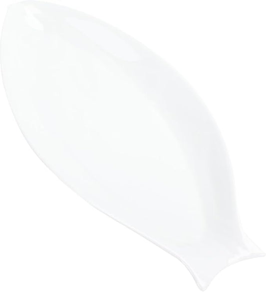 PRETYZOOM Fish Plate Home Decor Serving Dish Fish-shaped Tray for Appetizers Sushi Fruit