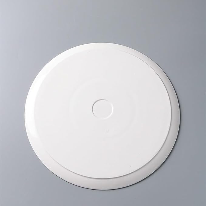 Kitchen Plates Creative Hotel Pure White Ceramic Tableware, Commercial Restaurant Soup Pasta Dish Plate, For Appetizers, Service Restaurant Plates(A)
