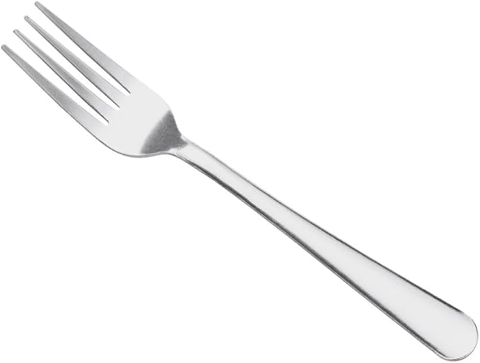 Soro Essentials- Stainless Steel Windsor Dinner Fork Set of 24- Serving Utensils Serving Flatware Cutlery Kitchen Tableware Buffet Serving Utensils for Home Kitchen and Restaurant