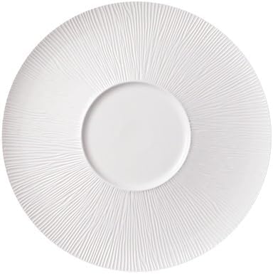 Kitchen Plates Creative Hotel Pure White Ceramic Tableware, Commercial Restaurant Soup Pasta Dish Plate, For Appetizers, Service Restaurant Plates(A)