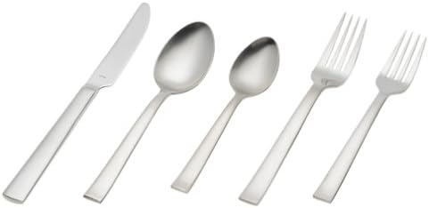 Ginkgo International Norse 20-Piece Stainless Steel Flatware Place Setting, Service for 4