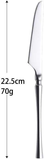 Stainless Steel Flatware serving set,Home Kitchen Eating Tableware Set,Dishwasher Safe,For Home Kitchen Restaurant Hote 8Pcs Mirror 304 Stainless Steel Western Food Knife, Fork, Spoon, Dessert Fork, F
