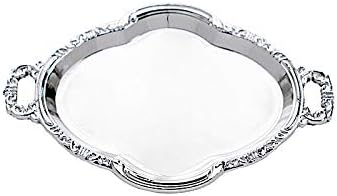 12 Silver 4.5 in Long Metallic Mini Oval Trays Favor Holders Wedding Party Events Home Accessories Decorations Supplies