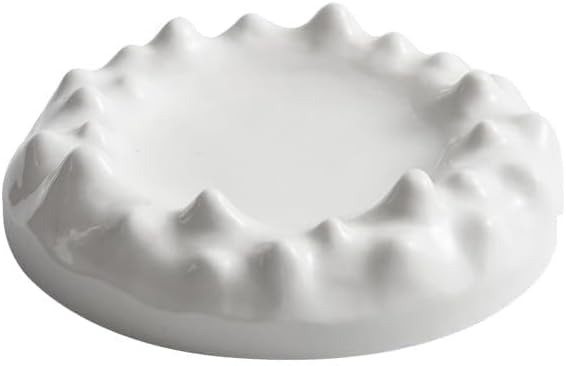 Appetizer Plates Ceramic Dinner Plate Creative Soup Plate Dessert Plate Pasta Sushi Plate Restaurant Cheap Plates(A)