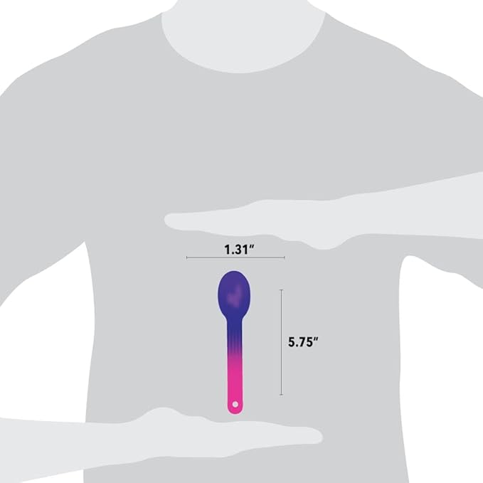 1000-Count XL Color Changing Ice Cream Plastic Spoons | Changes Pink to Purple When Cold | Perfect for Birthdays, Parties | Frozen Dessert Supplies