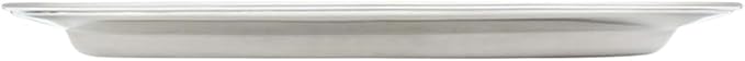 TrueCraftware- 22” Stainless Steel Oval Serving Platter - Heavy Duty Metal Serving Tray Serving Platters for Appetizer Snack Fruit Cake Server Party Food Display Tray Serving Dishes for Entertaining