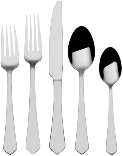 For 20-pc Flatware Set, Service for 4 Stainless Steel