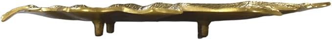 BBH Home's Handmade Gold Novelty Shaped Aluminium Tray 8.26 x 4.13 x 0.9 AMBBVK053AB2020
