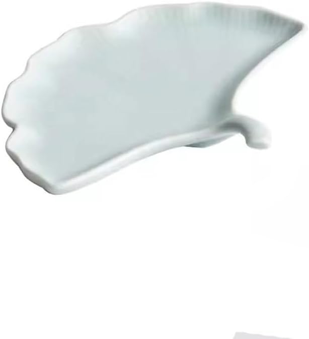 SONGCHAO Party Supplies Small Plate Ceramic Household Japanese Sushi Plate Restaurant Dessert Western Meal Snack Pastry Snack Plate Party Plates (Color : B, Size : Large)