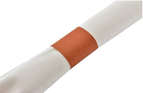 Gmark Paper Napkin Band Box of 2500 (Rust), Paper Napkin Rings self Adhesive GM1053