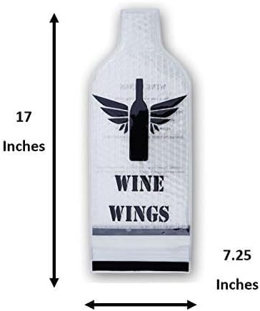 UPGRADED 4 Pack [8 pcs] Reusable Wine Bags for Travel, Leakproof Wine Bottle Protector Sleeves Carrier, Suitcase Airplane Cruise Car, Alcohol Liquor Case
