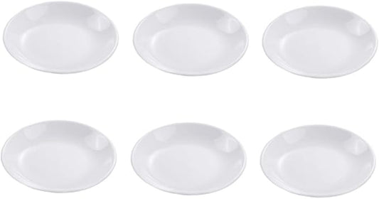 6pcs Ceramic Sauce Dishes Serving Plates for Dipping Seasoning and Appetizers for Home Dining and Parties
