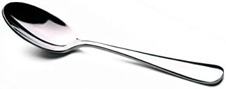HornTide 6-Piece Mini Tea Spoon Set Dessert Coffee Spoon Flatware Stainless Steel Mirror Polishing 5.5-Inch 14cm