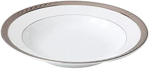せともの本舗 Barcelona (Ultra White) 9 inch Soup, 9.2 x 1.6 inches (23.3 x 4.2 cm), Western Porcelain Open; Hotel, Restaurant, Cafe, Western Tableware, Restaurant, Commercial Use, Set of 10