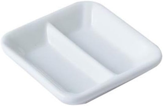 Appetizer Plates Square Ceramic Dipping Bowls,Small Soy Sauce Dish Perfect for Dips, Snacks, Tapas, and Nibbles for Condiment