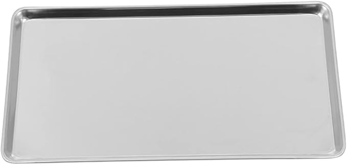 Stainless Steel Rice Noodle Dish Stainless Cookware Light Switch Surround Decorative Serving Tray Decor Tray Snack Serving Tray Breakfast Trays Rectangle Dinner Plates Pan Silver
