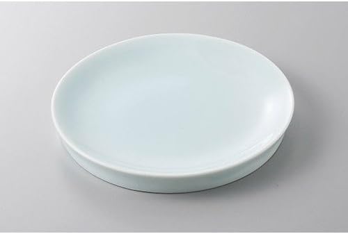 せともの本舗 Appetizer Plate, Blue White Porcelain 6.5 High Plate, 7.7 x 0.9 inches (19.6 x 2.3 cm), Restaurant, Innn, Japanese Tableware, Restaurant, Commercial Use