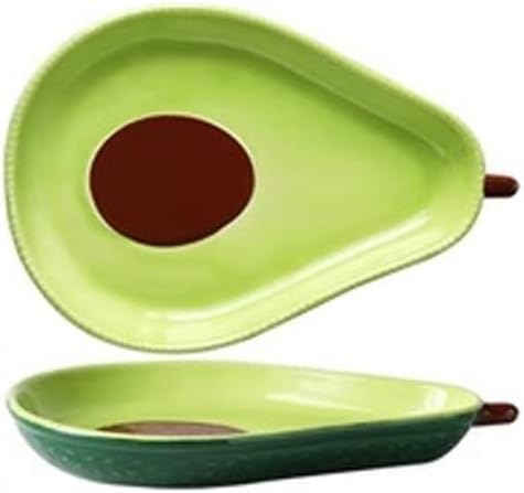 Beautiful Ceramic Fruit-Shaped Dinner Plate Appetizer Dish Household Snack Dish Salad Dish Dessert Bowl Fruit Dish Seasoning Dish/Onecolor/a