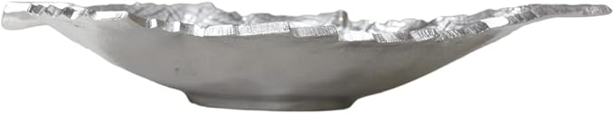 BBH Home's Handmade Silver Novelty Shaped Aluminium Tray 5.23 x 3.93 x 1.14 AMBBVK061AB2020