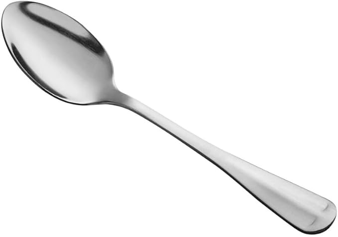 Soro Essentials- Stainless Steel Providence Teaspoon Set of 24- Serving Utensils Serving Flatware Cutlery Kitchen Tableware Buffet Serving Utensils for Home Kitchen and Restaurant