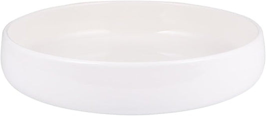 Ceramic Serving Plate for Western Cuisine Dinner Plate for Appetizers Desserts and More Elegant High-grade Material Microwave and Dishwasher Safe for Home Use