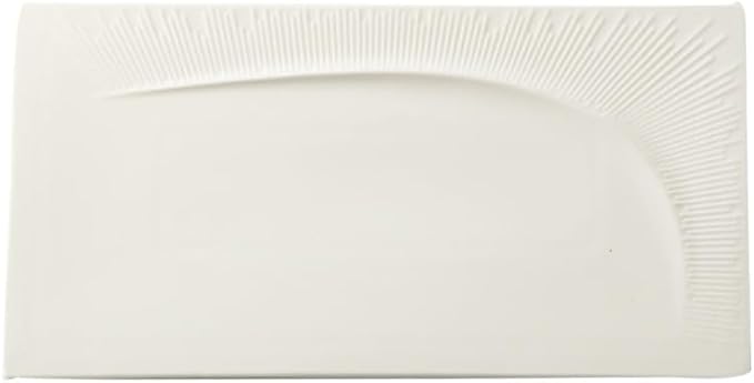 Kitchen Plates Creative Pure White Flat Plate Western Restaurant Steak Plate Simple Ceramic Tableware Restaurant Plates(Small)