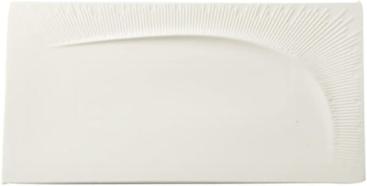 Kitchen Plates Creative Pure White Flat Plate Western Restaurant Steak Plate Simple Ceramic Tableware Restaurant Plates(Small)