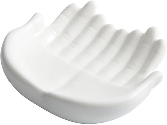 Appetizer Plates Snack Tray Creative Restaurant Ceramic Decorative Dish Tray Dining Table Cheap Plates(A)