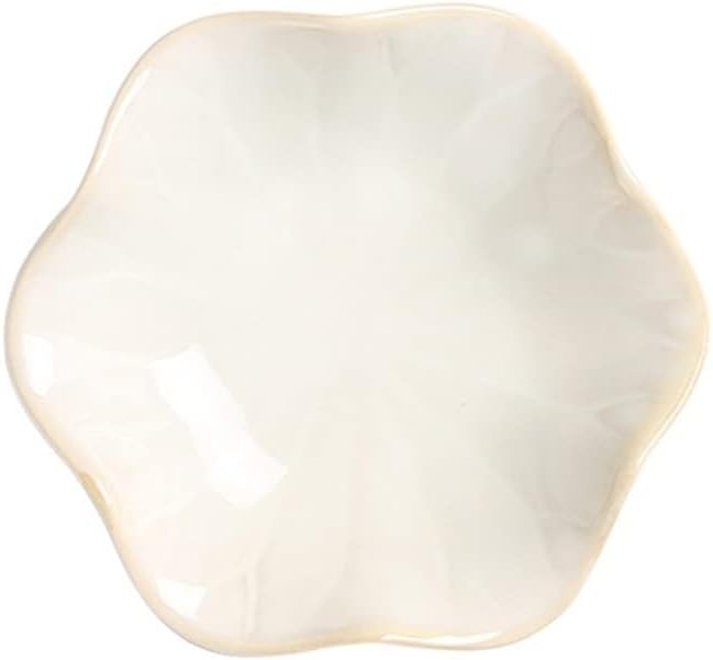 Ceramic Cutlery Salad Bowl Snack Plate Appetizer Plate Ceramic Tableware Household Seasoning Plate Dipping Sauce Plate Bone Plate Vegetable Plate Small Bowl (Color : C)