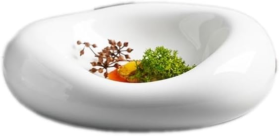 ULTRAWAVE Dinner Plate Ceramic Dinner Plates Cooking Dishes Simple Home Kitchen Solid Color Cutlery Pasta Plate Soup Basin Dessert Tray Dish Plates