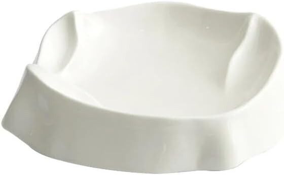 SONGCHAO Party Supplies Dish Plate Ceramic Dinner Plate Creative Irregular Mountain Shaped Dessert Plate Snack Plate Pasta Plates Restaurant Specialty Tableware Party Plates (Color : A 7 inch)
