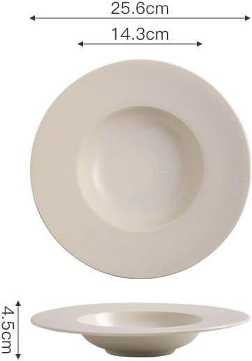 Kitchen Plates 10-inch Ceramic Appetizer Plate Pasta Straw Hat Home Kitchen Western Dessert Cake Tableware Utensils Restaurant Plates