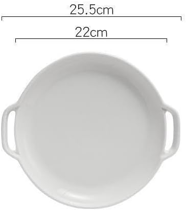 Dinner Plates Ceramic Tableware Bowls, Fruit Salad, Household Shallow Plates, Creative Dinner Kitchen Salad Bowl