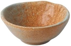 Round Ceramic Plate For Steak And Western Food Tableware For Home And Hotel(4.5inchbowl)