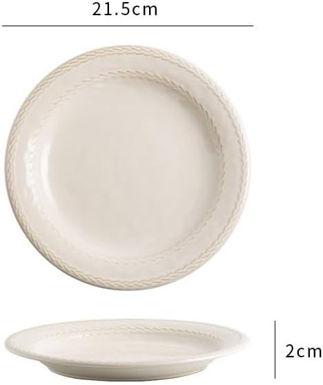 Dinner Plates Japanese Restaurant Underglaze Color Creative Home Steak Dinner Plate Ceramic Appetizer Dessert Pasta Cake Tableware Kitchen Salad Bowl