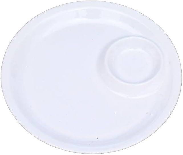 Multi Purpose Appetizer Ceramic Tray Vinegar Bowl Elegant Sushi Cookie Serving Dishes Dipping Sauce Plate for Dumplings French Fries Snacks Homes Restaurants Design Sense Souvenirs