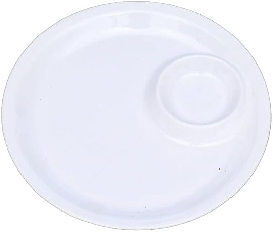 Multi Purpose Appetizer Ceramic Tray Vinegar Bowl Elegant Sushi Cookie Serving Dishes Dipping Sauce Plate for Dumplings French Fries Snacks Homes Restaurants Design Sense Souvenirs
