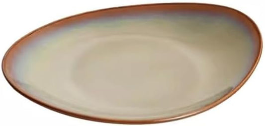 SONGCHAO Party Supplies Ceramic Dinner Plate Home Kitchen Tableware Salad Plate Restaurant Appetizer Plate Western Steak Presentation Party Plates (Color : 11in)