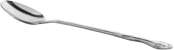 Soro Essentials- Stainless Steel Windy City Iced Tea Spoon Set of 24- Serving Utensils Serving Flatware Cutlery Kitchen Tableware Buffet Serving Utensils for Home Kitchen and Restaurant