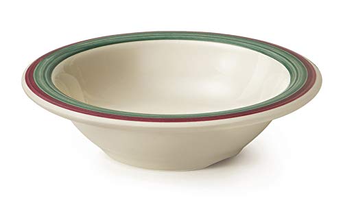 GET B-454-PO-EC Melamine Narrow Rim Fruit/Dessert Bowl, 4.5 Ounce, Portofino (Set of 4)