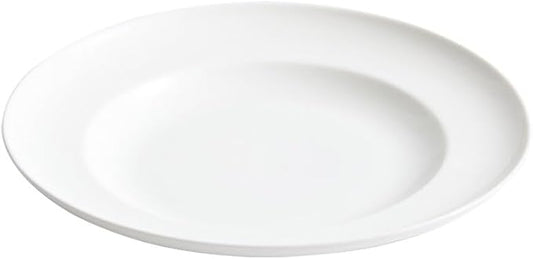 Appetizer Plates Plate Tableware Deep Soup Plate Large Vegetable Plate Household White Ceramic Plate Cheap Plates(Small)