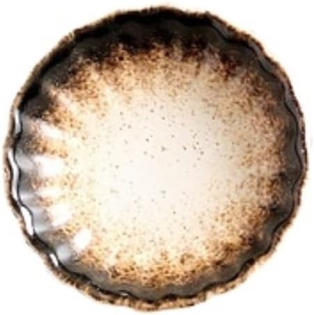 Plates Chinese Style Small Plate Ceramic Household Ketchup Sauce Plate Round Snack Plate Suitable for Snacks, Nuts, Candies Small Plates(B)