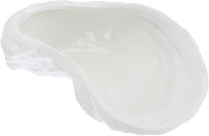 Creative Ceramic Sauce Dish Unique Condiment Tray Elegant Design Pure White Dipping Plate for Appetizers Home Use and Entertaining