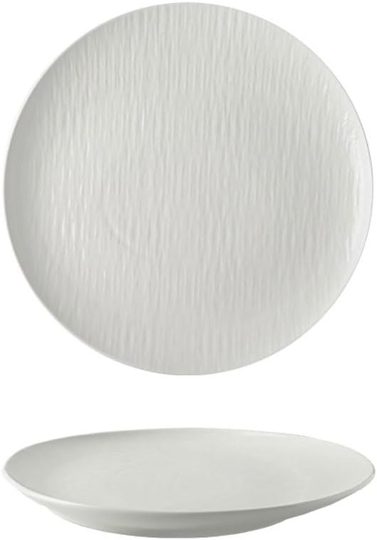 SONGCHAO Party Supplies Steak Plate, Western Food Plate, Western Restaurant Creative Commercial Ceramic Plate For Home Use Party Plates (Color : B)